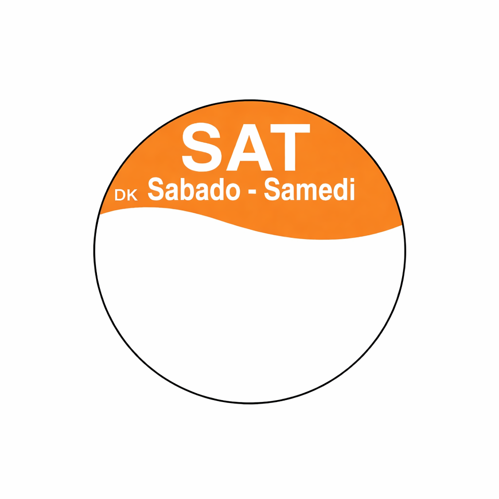 Food Prep Label – Saturday