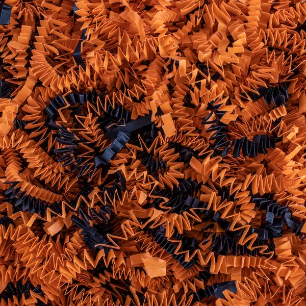 Halloween Shredded 4mm Zig Zag Paper - 1kg