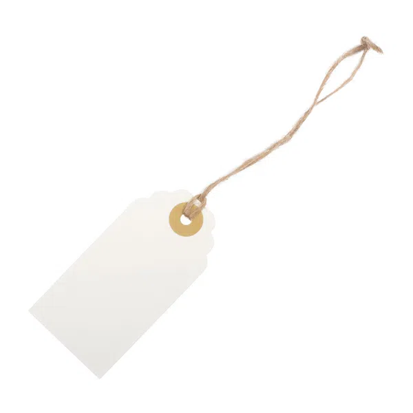 Cream Paper Tags